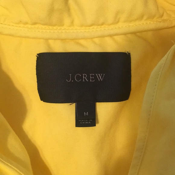 Bright yellow J-Crew  jacket, perfect for spring - Picture 2 of 8